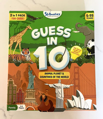 Guess In 10 Animal Planet & Countries 100 Cards 6-99 Years Family Fun 2 Games