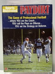 Sports Illustrated Paydirt Football Avalon Hill Book Shelf Game 1986 Sealed