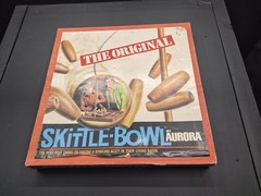 Vtg The Original Skittle Bowl Board Game Complete 3 Ex Pins Score Cards Manual
