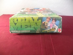Real Men Deluxe Soccer Competition Set Mattel 1986 Vintage Toy Complete With Box