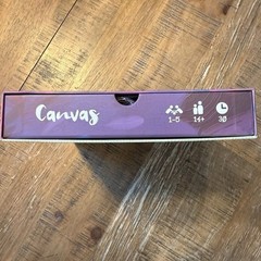 Canvas Board Game by R2I Games 2021 Award Winning Art Missing One Piece EUC Read