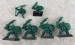 1992 MILTON BRADLEY BATTLE MASTERS ORK MIXED WORRIERS FIGURES