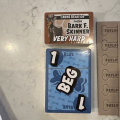Open Box – 9th Level Games – Pavlov’s Dogs Cards Unopened And Tokens Unpunched