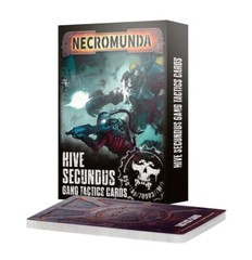 NECROMUNDA – HIVE SECUNDUS TACTICS CARDS – WARHAMMER – 8/31