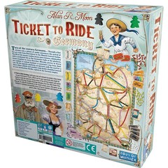 Ticket To Ride Germany Board Game Days Of Wonder DOW7215 Alan Moon