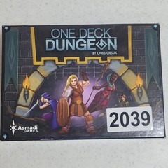 One Deck Dungeon Board Game Asmadi Games Cooperative Solo Play New Sealed