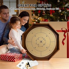 30″ Tournament Board Game 2-in-1 w/Checkers