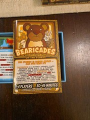Bearicades Survival of the Forest Strategy Card Game by 9th Level Games, EUC