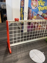 Vintage 1986 Milton Bradley PIG PONG Tabletop Game Complete