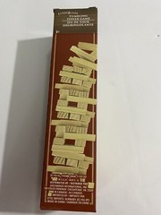Mini Wooden Blocks Tumbling Tower Family Game New 72 Pieces 2-4 Players 6y+