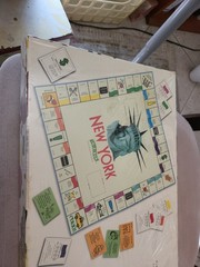 1997 New York in A Box Monopoly Game by Late for the Sky Complete