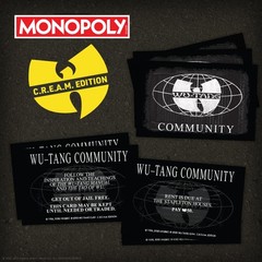 Monopoly: Wu-Tang Clan, Features Exclusive Tour Poster Art – C.R.E.A.M. Edition