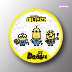 Minions Dobble Board Game Spot It Official Korea Edition Tin Case