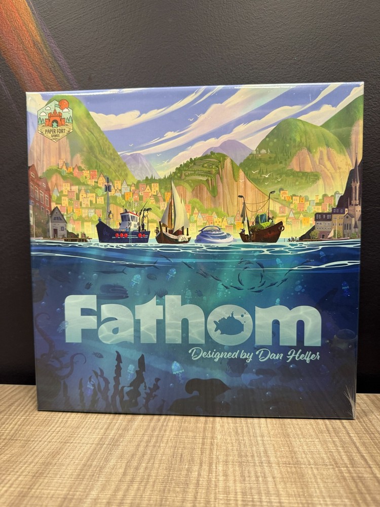 *NEW IN SHRINK WRAP, FREE US SHIPPING* Fathom board game, from Paper Fort Games