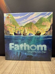 *NEW IN SHRINK WRAP, FREE US SHIPPING* Fathom board game, from Paper Fort Games