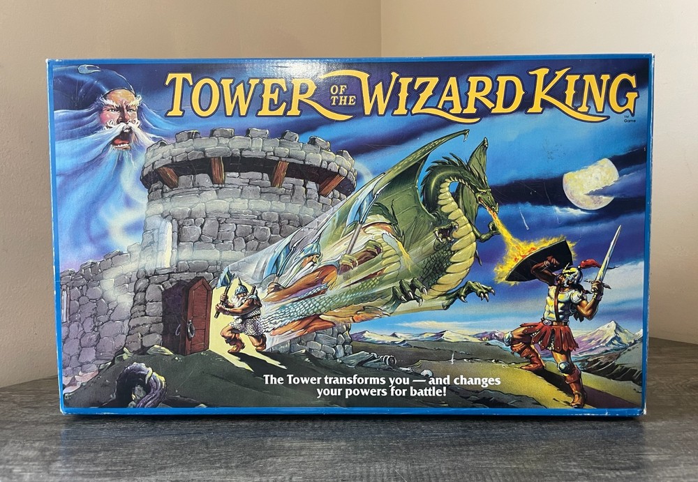Tower of the Wizard King Game 1993 EUC Parker Brothers 100% COMPLETE