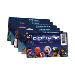 All or None Dicetopia Dicetopia – Faction Pack Bag New