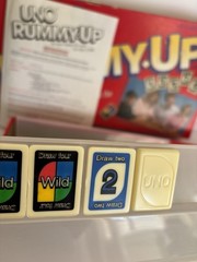 Uno Rummy Up Game Fun Of Rummy Tiles 1993 READ