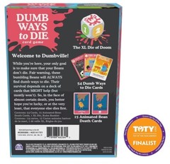 Dumb Ways to Die Card Game Based on The Viral Video Card Games for Adults |