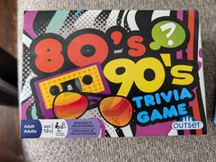 New – Outset Media 80’s 90’s Trivia Game – Ages 12+ | 2+ players