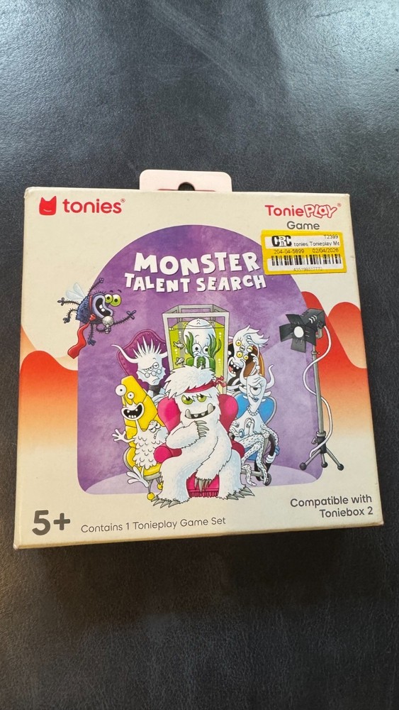 Tonies Tonie Play Game, Monster Talent Search, 5+ For Toniebox 2