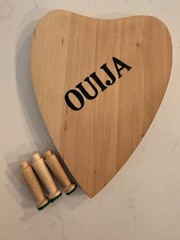 Rare Canadian Wooden Ouija Board, Copp Clark Company Ltd.