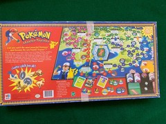 1999 POKEMON MASTER TRAINER board game. Only Missing 1 pink chip. (Tentacool)