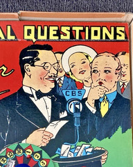 Quizzical Questions by Radio’s Professor Quiz Vintage 1930-1940 Era Game J Mar