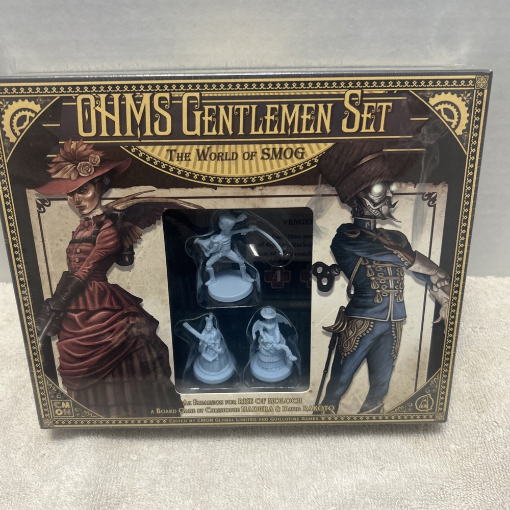 World of Smog Rise of Moloch OHMS Gentlemen Set Expansion CMON New SMG-KS07
