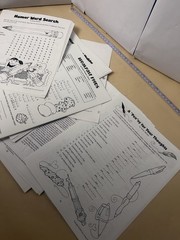 Over 50 copied pages of Game/Activities Various Games