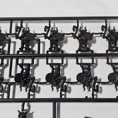 Warhammer Fantasy Battle Masters Board Game 1992 Parts Chaos Army Sprue