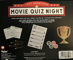 Ridley’s Movie Quiz Night 1000 Questions Game Sealed