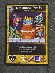 Boss Monster Birthday Party Promo Card