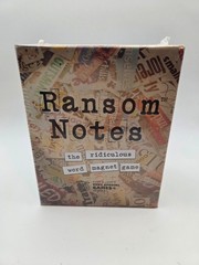 Ransom Notes – The Ridiculous Word Magnet Party Game – New Sealed – 2024 Edition