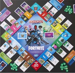 Hasbro Gaming Monopoly Flip Edition: Fortnite Board Game for Ages 13 Game Inspir