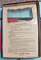 1950 SELCHOW & RIGHTER Co. NEW YORK NY MEET THE PRESIDENTS Quiz Game Complete