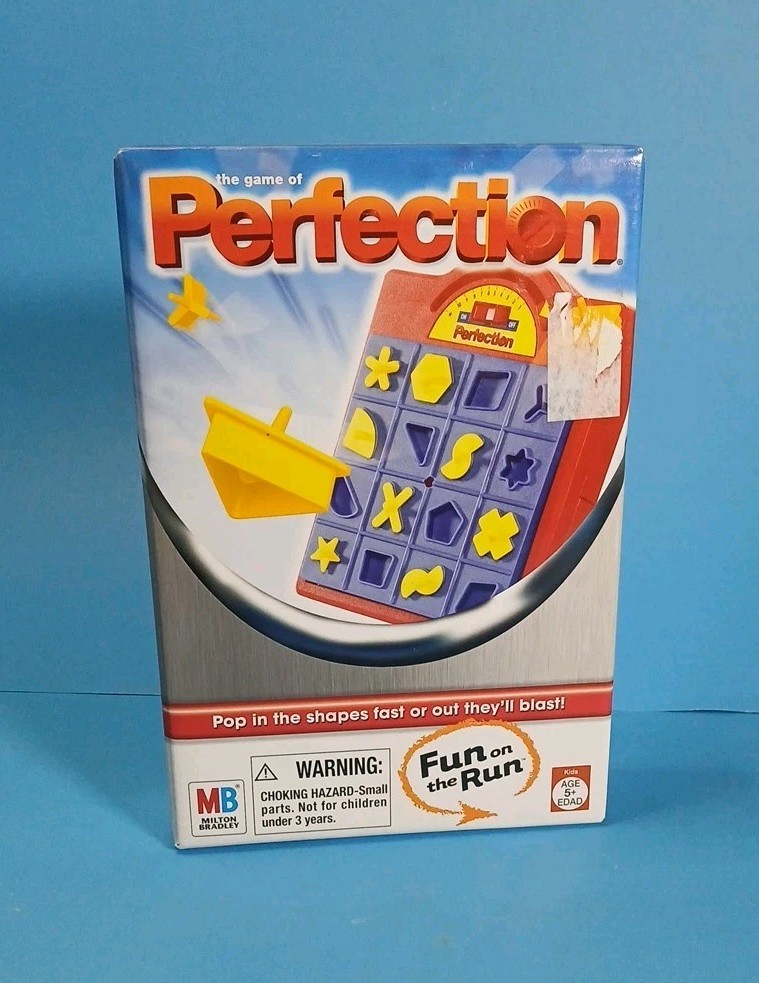 2005 Milton Bradley THE GAME OF PERFECTION Travel Size Game Complete New
