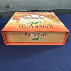 Railroad Ink Blazing Red Edition Board Game 2019 Complete Very Good