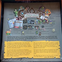 CoraQuest Board Game Kickstarter Edition Dungeon Explorer 1-4 Players