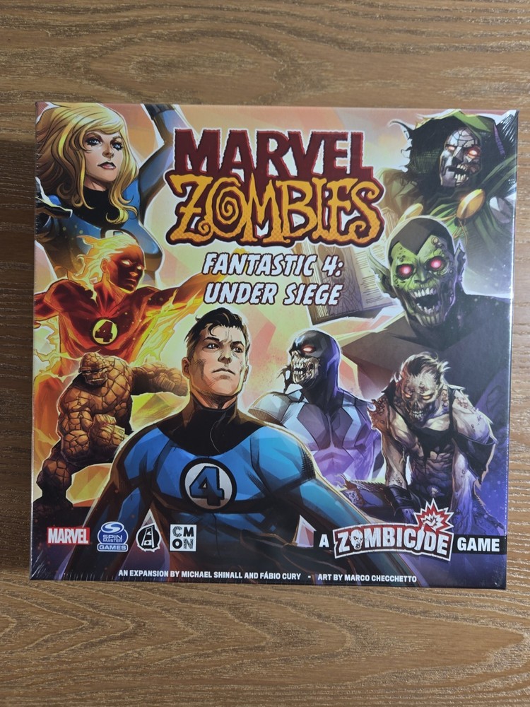 Marvel Zombies Fantastic 4: Under Siege Kickstarter Set Zombicide NEW & SEALED