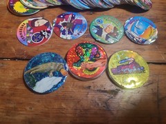 Foil Complete Set 50 USA United States & 3 Slammers POGs VINTAGE 90s Nestolgia