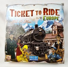 Ticket To Ride Europe Board Game. DO7202 Complete