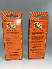 Hasbro Jenga Travel Game 2 Pack Ages 6+ Mini Hardwood Blocks New