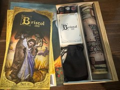 Bristol 1350 Board Game of Strategy, Deceit, and Luck for 1-9 Players Ages 14+