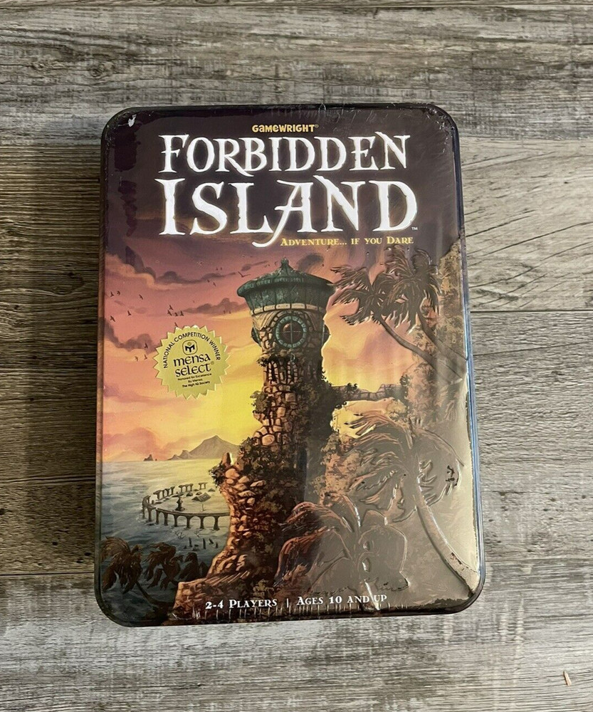 NEW!! Forbidden Island Adventure If You Dare Game 10 Years And Older