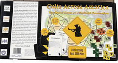 Cults Across America Board Game Atlas Games 1998 OOP Cthulhu Mythos Vintage