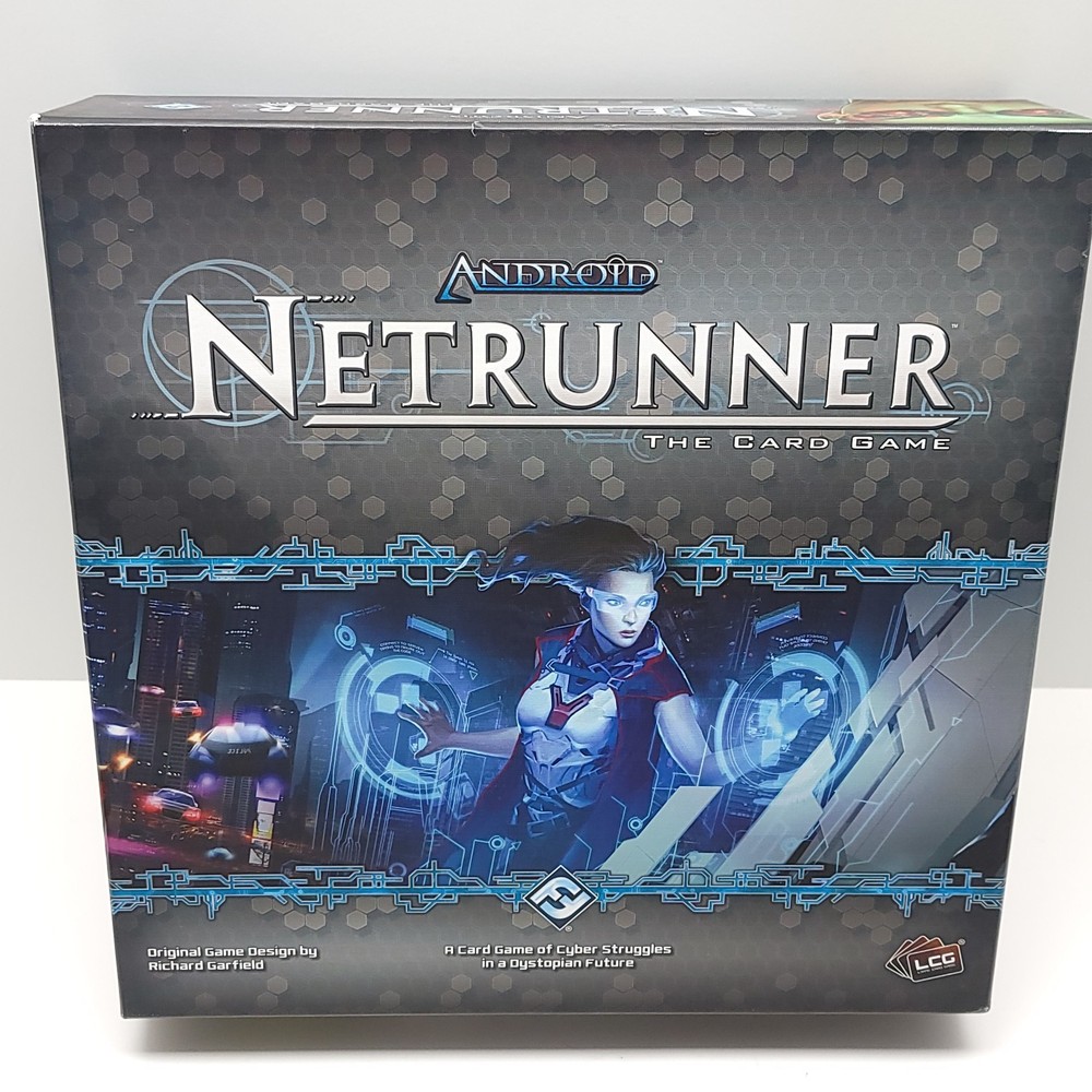 Android Netrunner Living Card Game Multi-Colored Unpunched + Overdrive Corp Pack