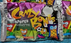 Lot of 36 ORIGINAL GoGo’s CRAZY BONES SEALED FOIL PACKS “SPORTS” VERSION..