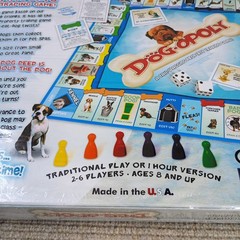 Dog-Opoly Board Game Late for the Sky Property Trading Game New Sealed