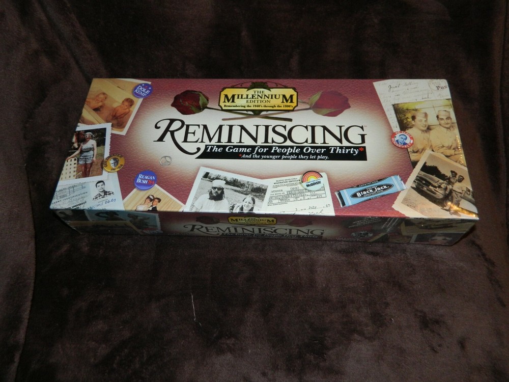 1998 TDC Games Reminiscing Board Game The Millennium Edition NEW